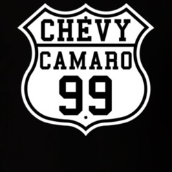 Highway Route 1999 Chevy Camaro Classic Car T Shirt