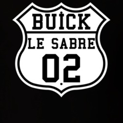 Highway Route 2002 Buick Le Sabre Classic Car T Shirt