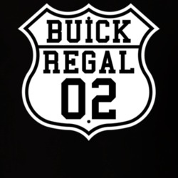 Highway Route 2002 Buick Regal Classic Car T Shirt