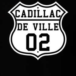 Highway Route 2002 Cadillac De Ville Classic Car T Shirt