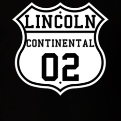 Highway Route 2002 Lincoln Continental Classic Car T Shirt