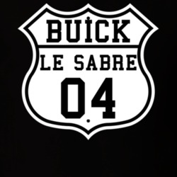Highway Route 2004 Buick Le Sabre Classic Car T Shirt
