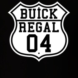 Highway Route 2004 Buick Regal Classic Car T Shirt