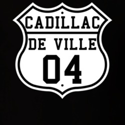 Highway Route 2004 Cadillac De Ville Classic Car T Shirt
