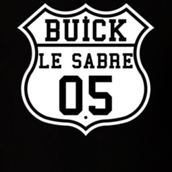 Highway Route 2005 Buick Le Sabre Classic Car T Shirt