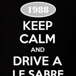 Keep Calm And Drive A 1988 Buick Le Sabre T Shirt