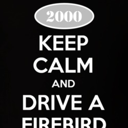 Keep Calm And Drive A 2000 Firebird Trans Am T Shirt