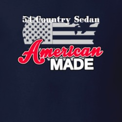 1954 Country Sedan American Made T Shirt