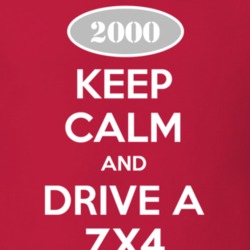 Keep Calm and Drive A 2000 ZX4 T Shirt