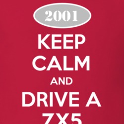 Keep Calm and Drive A 2001 ZX5 T Shirt