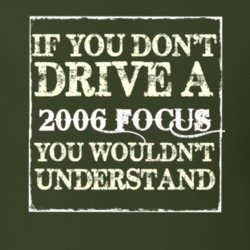 If You Dont Drive A 2006 Focus You Wouldnt Understand T Shirt