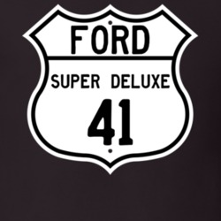 1941 Super Deluxe Custom Highway Route Sign T Shirt