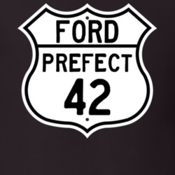 1942 Prefect Custom Highway Route Sign T Shirt