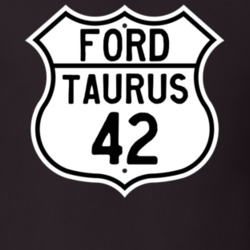 1942 Taurus Custom Highway Route Sign T Shirt