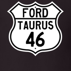 1946 Taurus Custom Highway Route Sign T Shirt