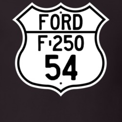 1954 F-250 Custom Highway Route Sign T Shirt