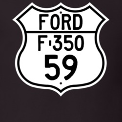 1959 F-350 Custom Highway Route Sign T Shirt
