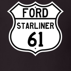1961 Starliner Custom Highway Route Sign T Shirt