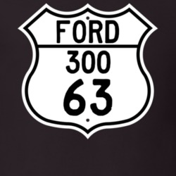 1963 300 Custom Highway Route Sign T Shirt