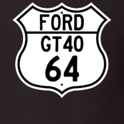 1964 GT40 Custom Highway Route Sign T Shirt