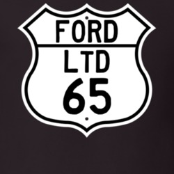 1965 LTD Custom Highway Route Sign T Shirt
