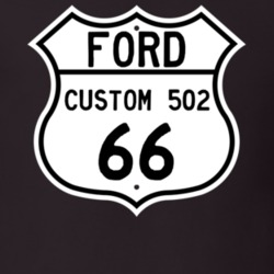 1966 Custom 502 Custom Highway Route Sign T Shirt