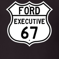 1967 Executive Custom Highway Route Sign T Shirt