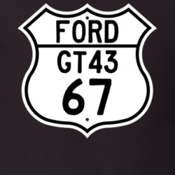 1967 GT43 Custom Highway Route Sign T Shirt