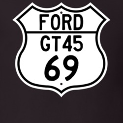 1969 GT45 Custom Highway Route Sign T Shirt
