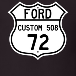 1972 Custom 508 Custom Highway Route Sign T Shirt