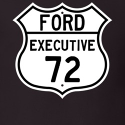 1972 Executive Custom Highway Route Sign T Shirt