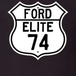 1974 Elite Custom Highway Route Sign T Shirt