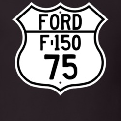 1975 F-150 Custom Highway Route Sign T Shirt