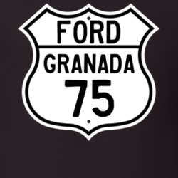 1975 Granada Custom Highway Route Sign T Shirt