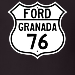 1976 Granada Custom Highway Route Sign T Shirt