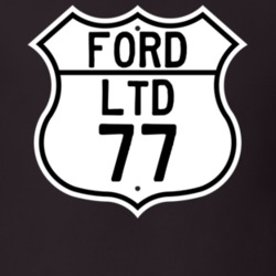 1977 LTD Custom Highway Route Sign T Shirt