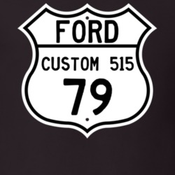 1979 Custom 515 Custom Highway Route Sign T Shirt