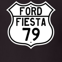 1979 Fiesta Custom Highway Route Sign T Shirt
