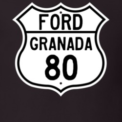 1980 Granada Custom Highway Route Sign T Shirt