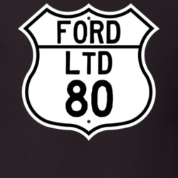 1980 LTD Custom Highway Route Sign T Shirt