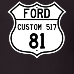 1981 Custom 517 Custom Highway Route Sign T Shirt