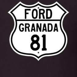 1981 Granada Custom Highway Route Sign T Shirt