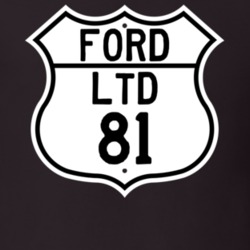 1981 LTD Custom Highway Route Sign T Shirt
