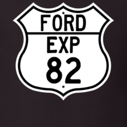 1982 EXP Custom Highway Route Sign T Shirt