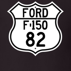 1982 F-150 Custom Highway Route Sign T Shirt