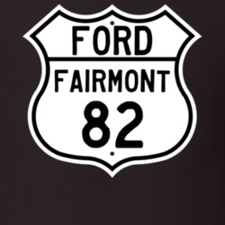 1982 Fairmont Custom Highway Route Sign T Shirt