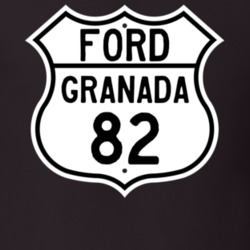 1982 Granada Custom Highway Route Sign T Shirt