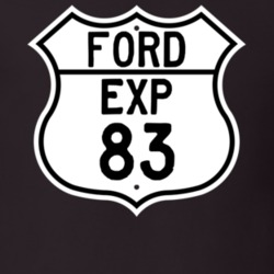1983 EXP Custom Highway Route Sign T Shirt