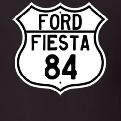 1984 Fiesta Custom Highway Route Sign T Shirt