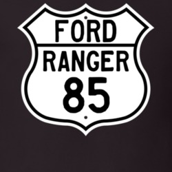 1985 Ranger Custom Highway Route Sign T Shirt